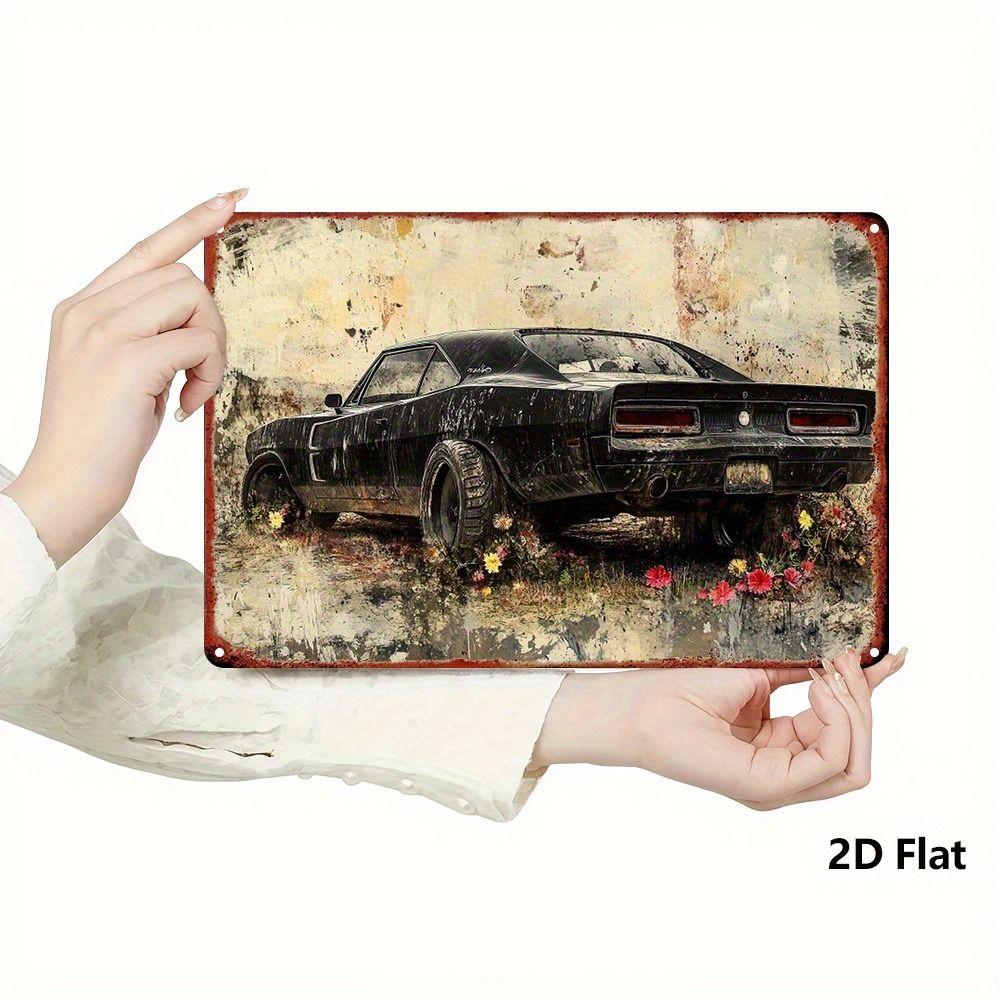 Lada Retro Metal Tin Sign Garage Wall Decor Vintage Car