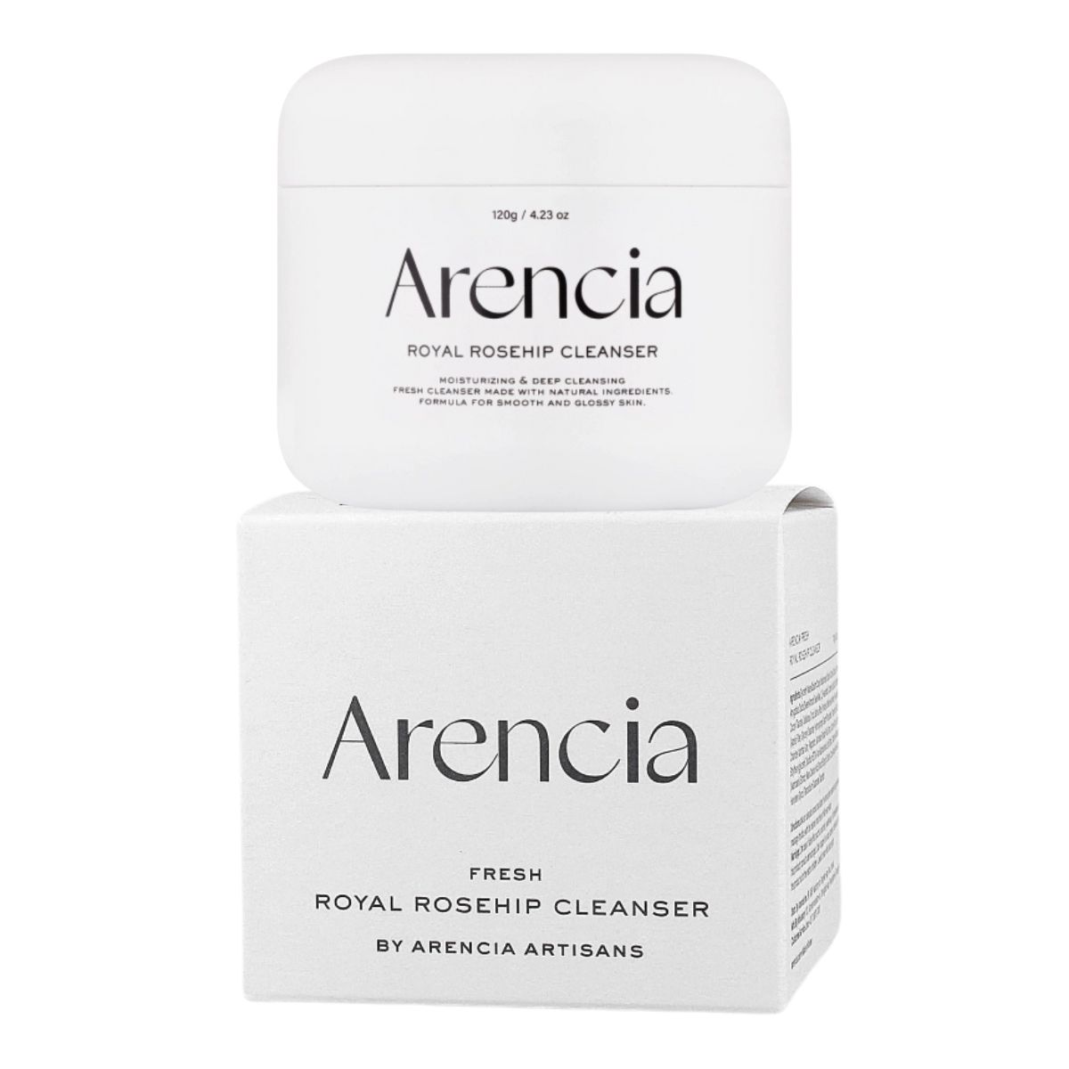 

ARENCIA Fresh Royal Rosehip Cleanser 120 g - Kojąca pasta do mycia twarzy