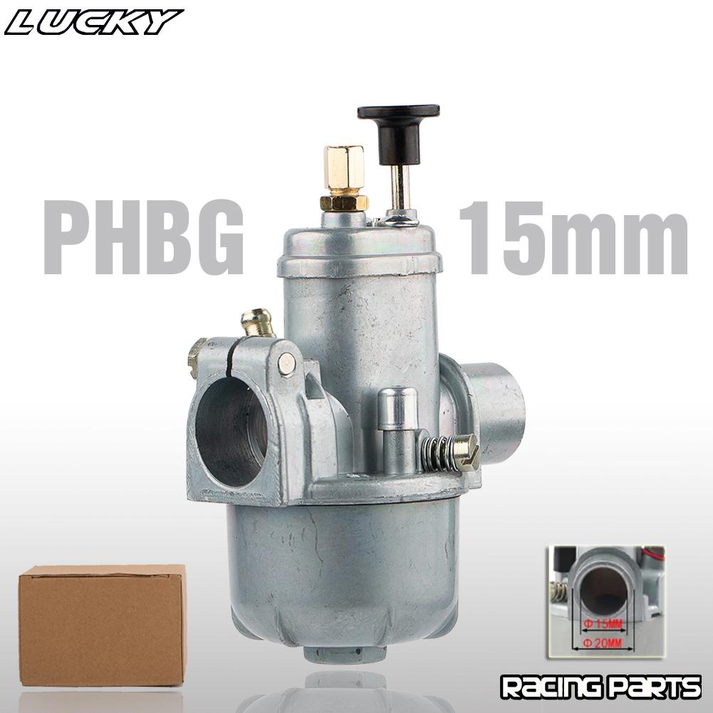 Motorcycle PHBG 17mm 19mm 21mm Racing Carburetor Carb For Dellorto PHBG JOG50 JOG90 BWS100 RG50 DIO50-90 Engine 2 4stroke