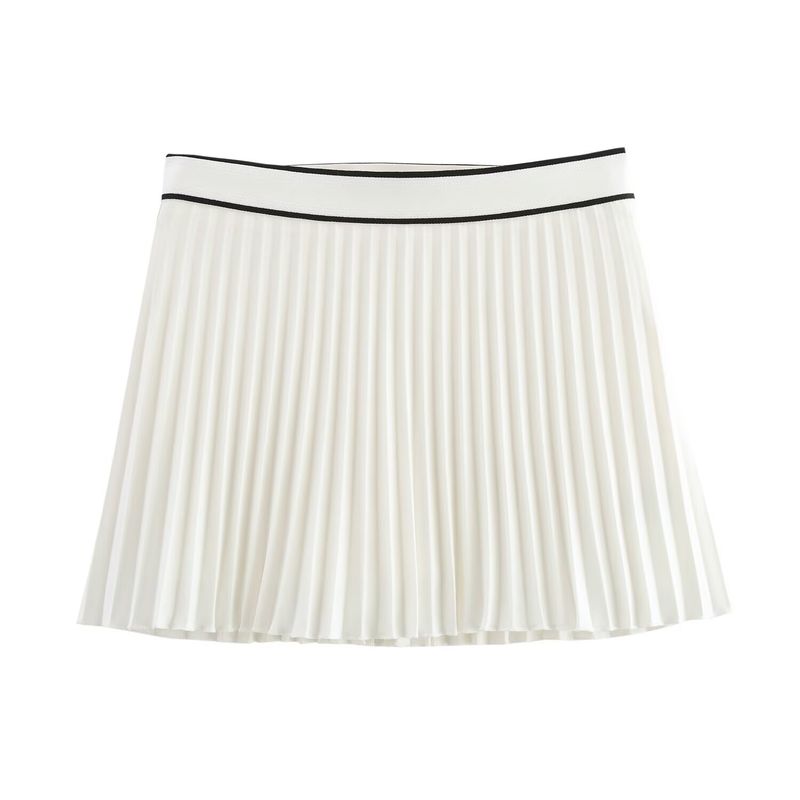 

Kaslead New Arrival Women s Clothing Fashion Style Fashion Wide Pleated Temperament Wild Casual Culottes 1165025 712 White L