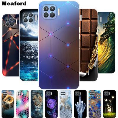 Para OPPO Reno4 Lite funda Reno5 Lite a prueba de golpes funda trasera de silicona suave TPU para OPPO Reno 5 4 Lite fundas de teléfono funda bonita de dibujos animados