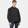 Stone Island Solid Color Vintage Wash Long Sleeve Shirt Jacket With Zipper Chest Strap Men jackets 7815106WN-V0165