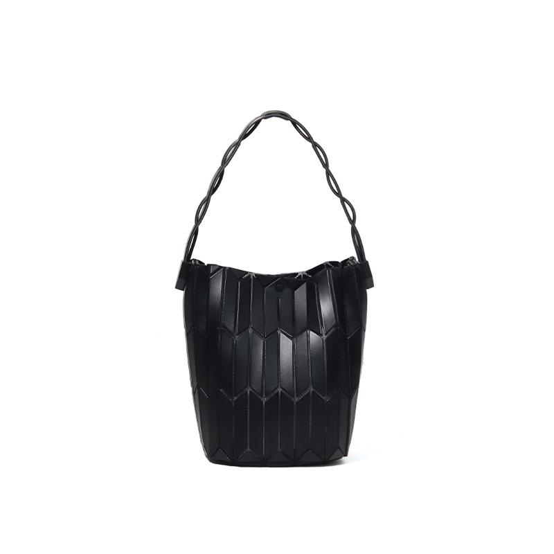 

Сумка-ведро с японским ромбовидным узором для женщин - национальный стиль, модный и простой дизайн