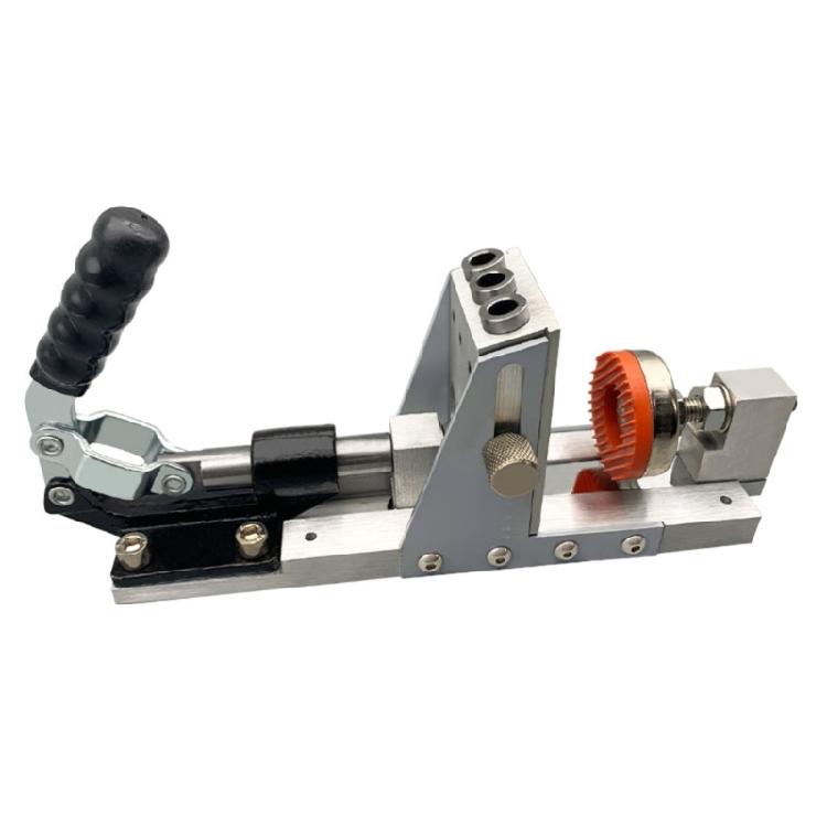 Pocket Hole Jig Kit, Upgraded Metal Pocket Hole Jig Systems,Jig for Strong Joints, Precise Pocket Screw Jig