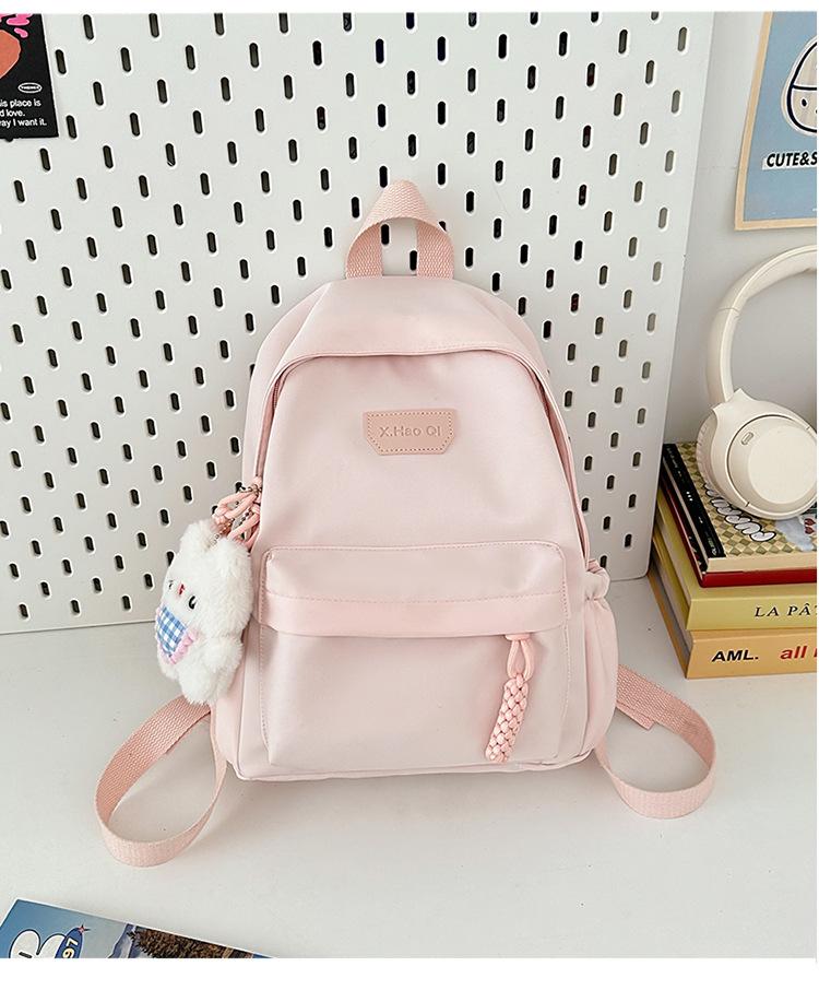 Schoolbag Children's backpack Girls 3rd to 6th grade school bag Elementary school milk Huhu waterproof make-up class travel backpack