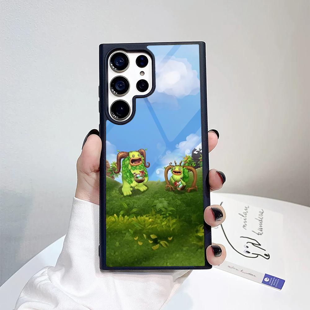 My Singing M-Monsters Phone Case For Samsung Galaxy S26 S25 S24 S23 S22 S21 S20 FE Edge Pro Plus Ultra PC+TPU Cover