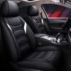 Luxury Full Car Seat Mat Covers Cushion PU Leather Protector Pad For Car Suv Truck Van Bus Universal Car Seat Cover (1Pcs)
