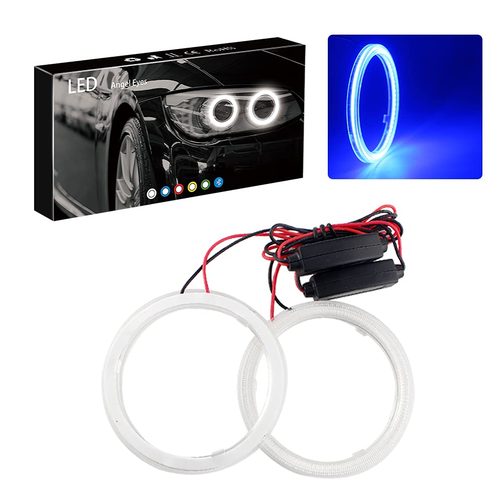 

Grandview COB Squid Ring 80мм Фара Синяя с Крышкой Балласт Ангельский Глаз для Автомобиля Комплект из 2 шт. (Модернизированная версия) 80mm - Upgraded version синий