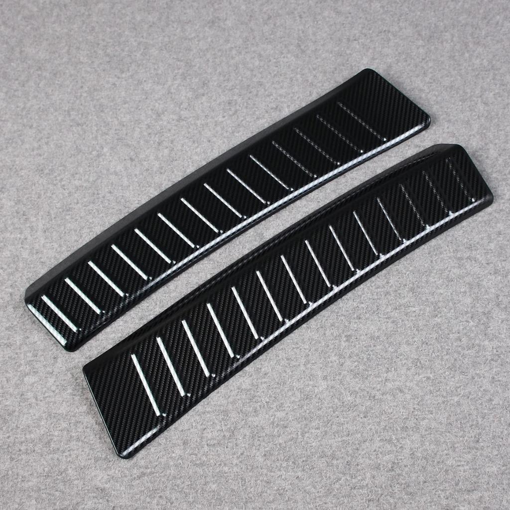 RUIQ Stainless Steel Interior Luggage Kicking Plate Rear Inner Scuff Guard Protective Designed Specifically for the Mazda Plate/Scuff Back, Cover,