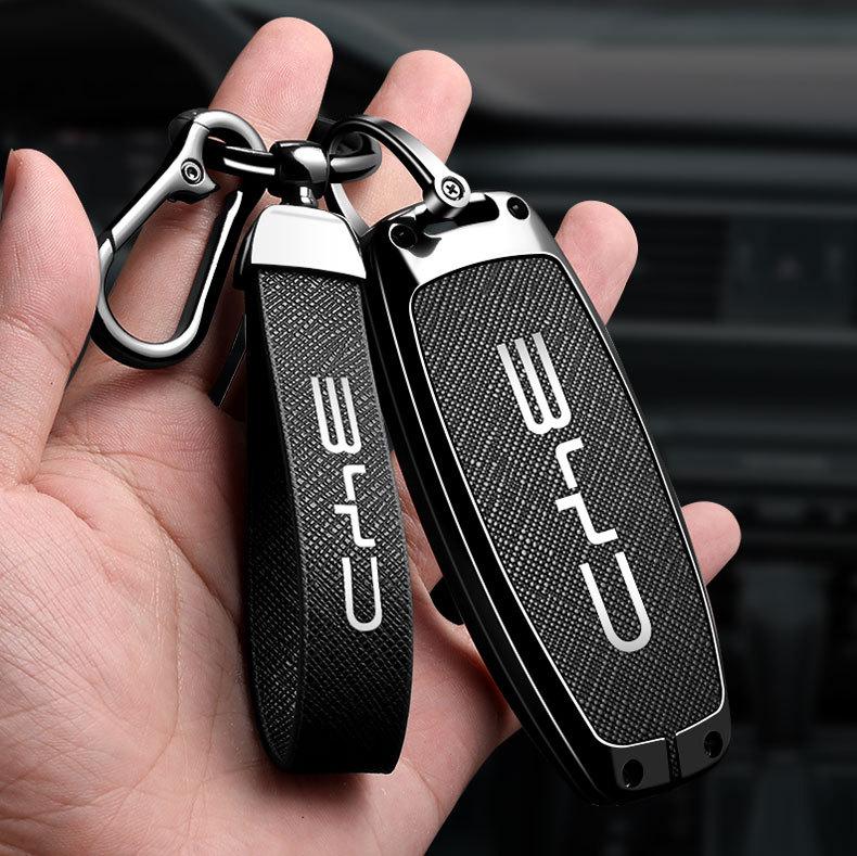 BYD Key Case for Dolphin Song, Qin DMi, Han EV, Yuan Pro, Tang, Seal, Guardian 07 – Men's Shell Bag
