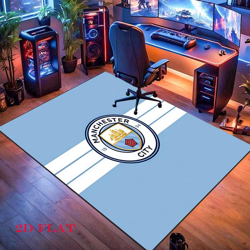 Rodri MCFC General Carpet Rug for Living Room Bedroom Home Sofa Decoration,Kids Play Nonslip Floor Mat