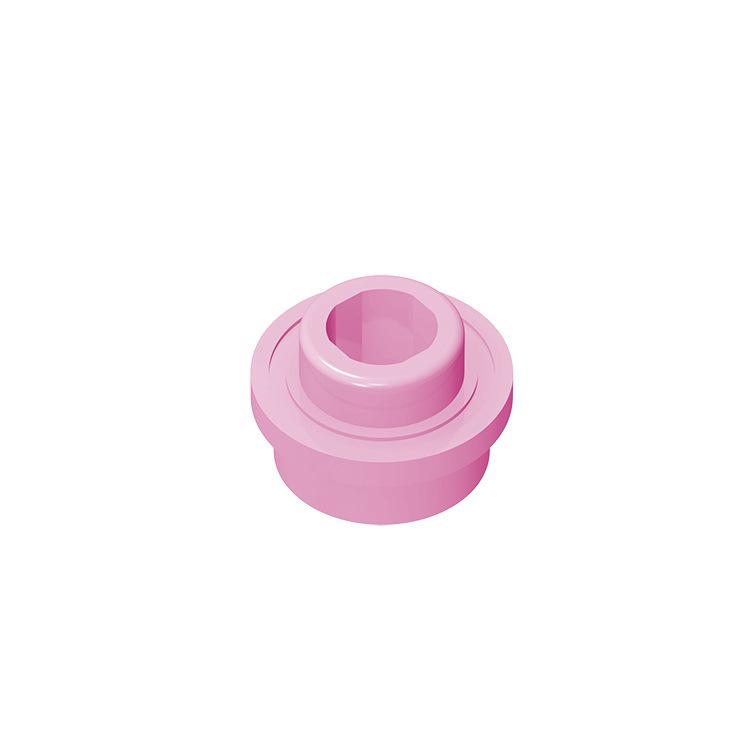 

10PCS 85861 Plate Round 1x1 Including Open Stud Block My Own Creation Color Fitting Including Brick DO-IT-YOURSELF Children s Toy Assembly 10pcs розовый