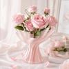 3D Printed Flower Bouquet Vase Creative Flower Display Container Desktop Ornament  Home