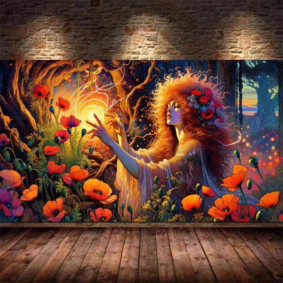 

Ангел Бабочка Фея Сделай Сам 5D Наборы для алмазной живописи Новое поступление Мозаика Богиня моря Полная выкладка квадратными алмазами Распродажа Большой размер Full Round 40x80CM