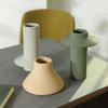 Ceramic Vase Brushed Finish Wabi Sabi Minimalist Modern Home Decor for Living Room Dried Flowers Flower Arrangement Gift