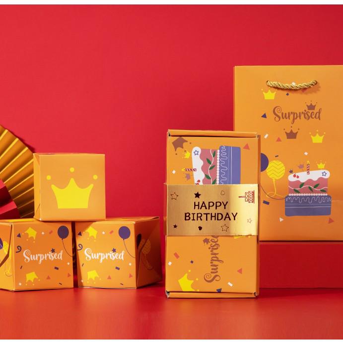 Douyin-Inspired Surprise Pop-up Red Envelope Box - Birthday & Valentine's Day Gift with Festive Hot Stamping