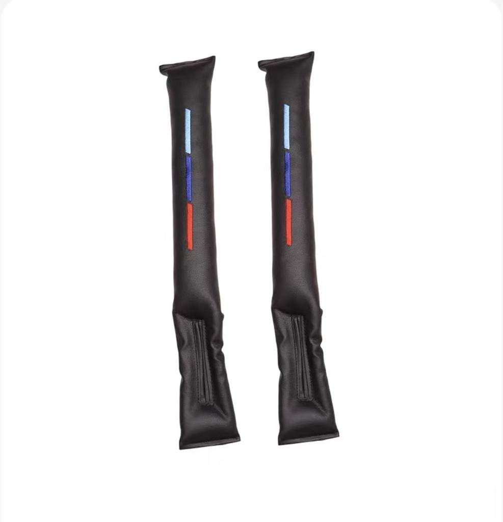 Car Seat Gap Filler, Universal Fit for BMW Models, Prevent Phone/Keys Falling, Soft Auto Seat Crevice Plug Accessory