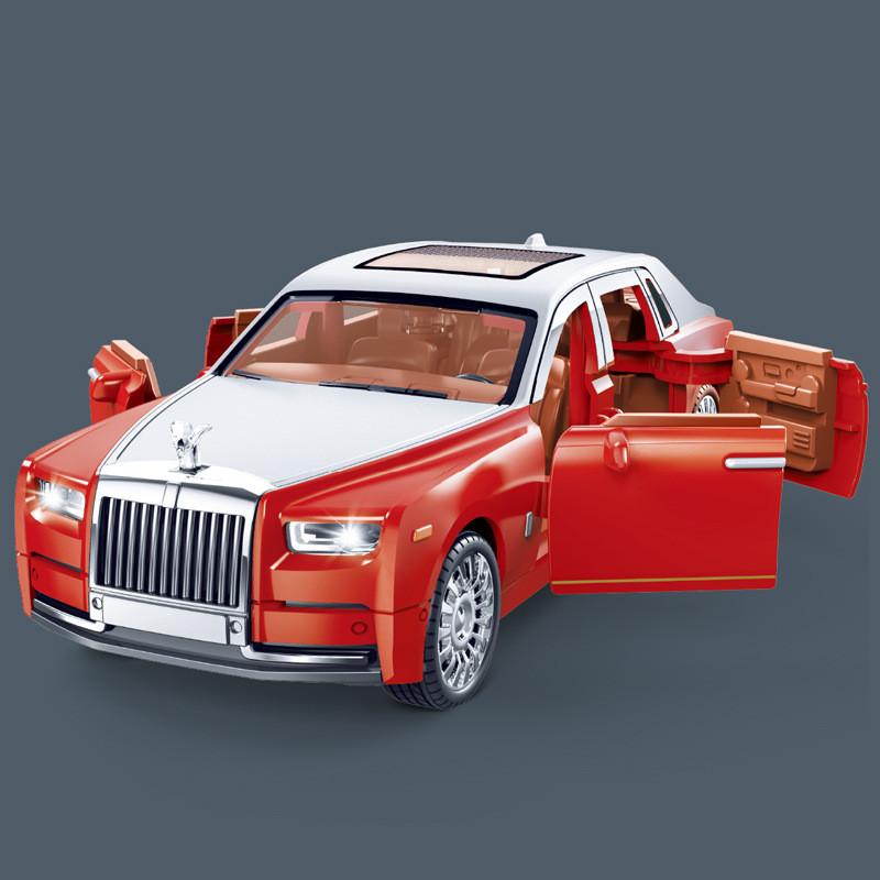Door Luxury Six Sedan Model With Music Lighting And Inertia Power Kids Toy Car