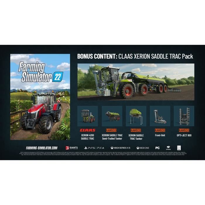 Farming Simulator 22 Jeu Xbox Series X Et Xbox One