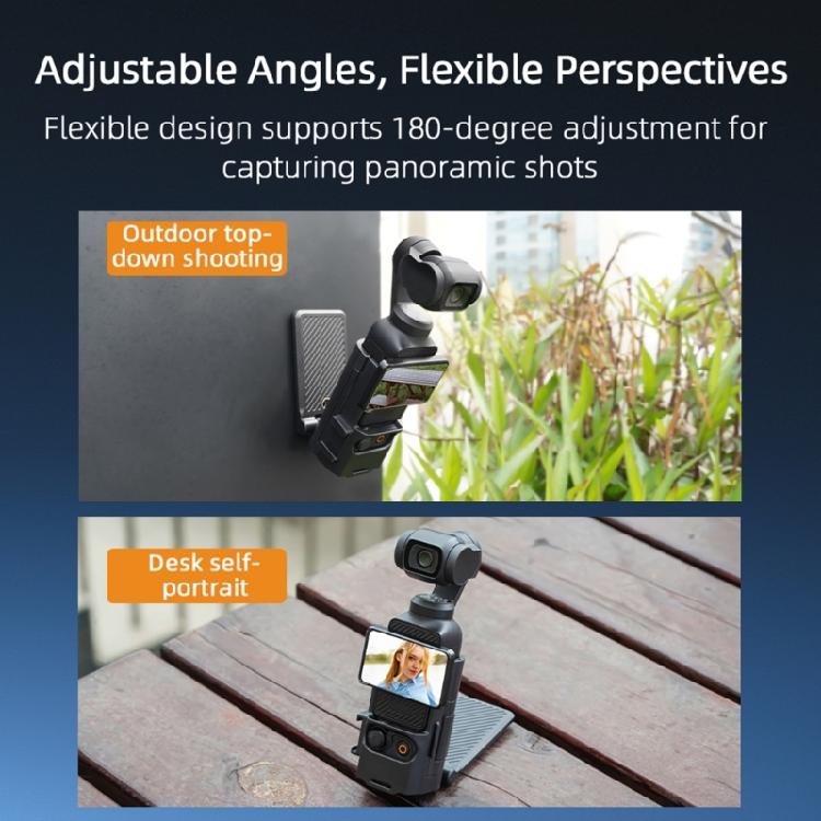 Protective Frame Magnetic Mount for Pocket 3 with Angle Adjustability and Camera Bracket