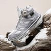 ANTA Men Trendy Casual High Top Dad Shoes White Light Grey 112518965-2