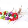 Cat Chew Toy Cat Mouse Toy Catnip Cats Mice Toys Interactive Kitten Game Catnip Toys For Indoor Cats Toy Pet Supplies