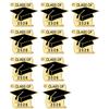 2026 Graduation Commemorative Alloy Doctoral Cap Pin Elegant 25mm Accessory For Graduates Sturdy And Stylish