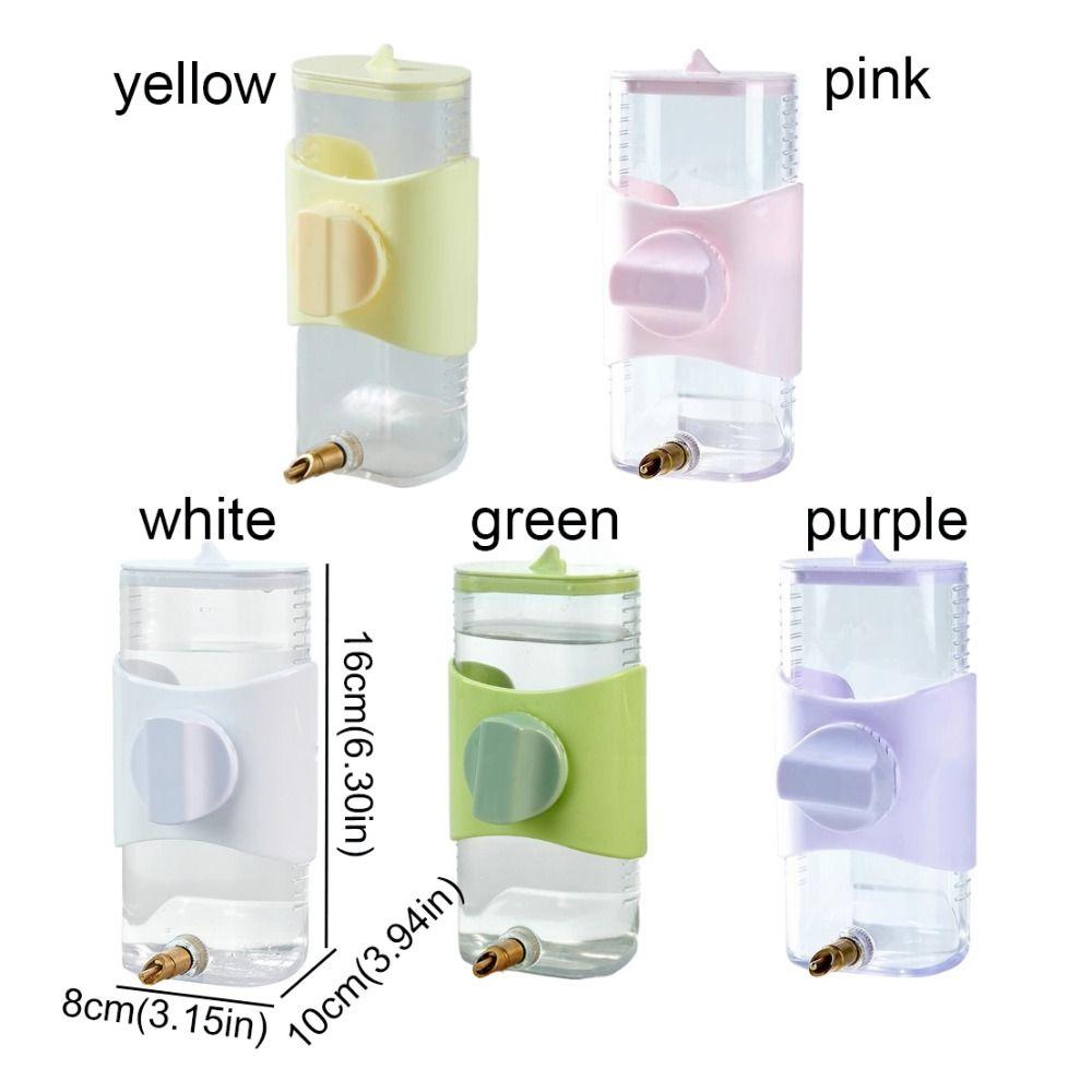 300ML Parrot Water Dispenser Striking Needle Plastic Parrot Waterer Automatic Bird Water Bottle For Parakeet Budgerigar Parrot