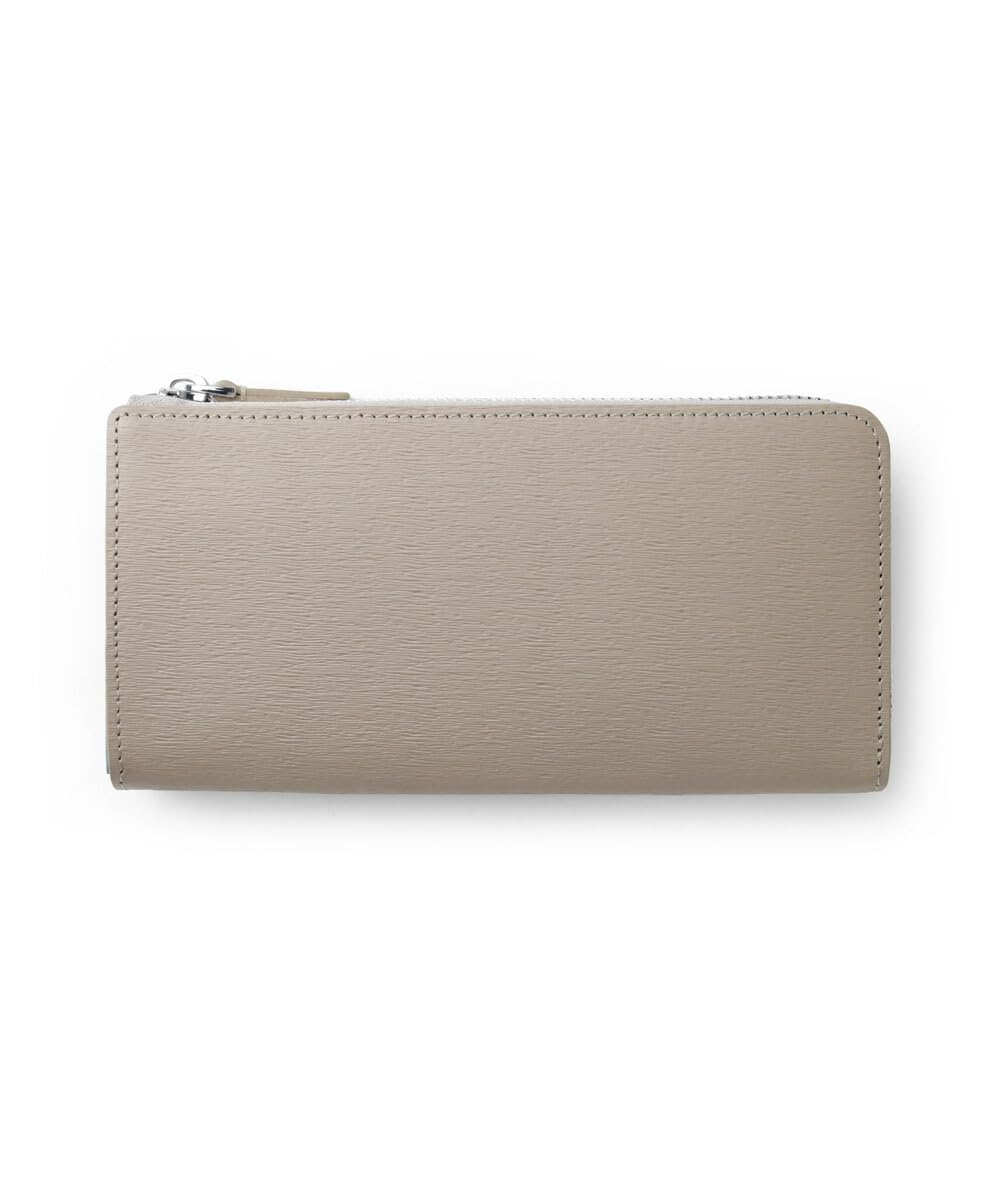 

Novo II zipper long wallet leather unisex [IS/IT] L-shaped men s women s No.972626 (beige)
