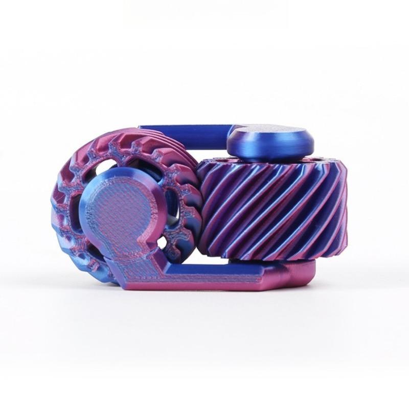 

Sprockets Fingertip Fidgeting Roller Rotating Spinner 3D Printed Edc Relieve Stress Ease Tactile Plaything Gyro Highpass Anti Anxiety