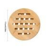 Home Dining Table Pot Mat Creative Hotel Home Round Coaster Placemat Thick Bamboo Insulation Mat