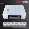 TAIYU 10/14/18 Compartment Double Sided Large Fishing Tackle Box for Storage Big Baits Sea Fishing Lure High Quality Fishing Box