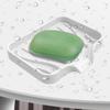 Silicone Sink Soap Dish Drainable Sink Sponge Bracket Portable Reusable Countertop Organizer for Kitchen Bathroom