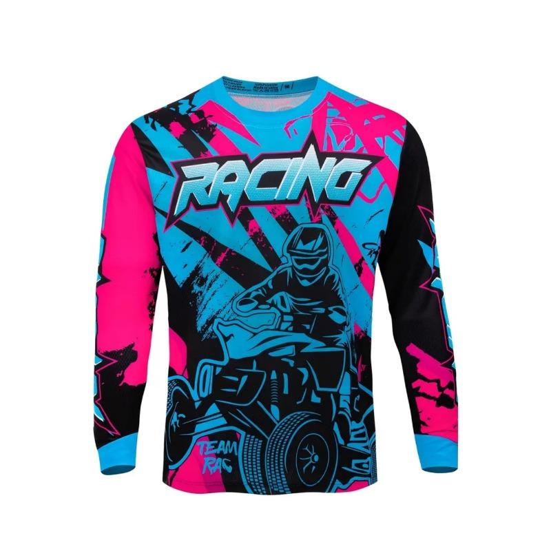 Motorcycle Jersey Downhill Mountain Bike Mtb Shirts Off Road Dh Motorcycle Jersey Motocross Sport Wear Clothing Bike Riding Suit