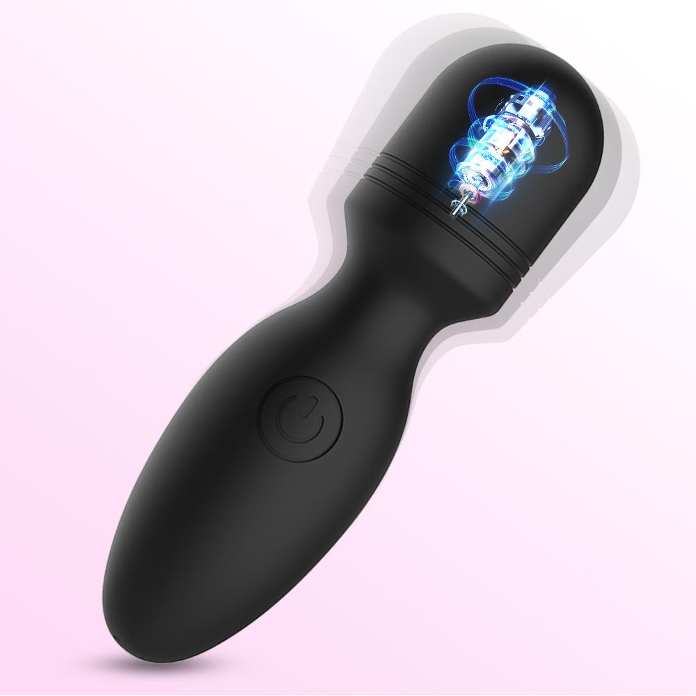 Super Mini Massage Stick Silicone Material 10-frequency USB Rechargeable Vibrator Mini Compact and Easy To Carry