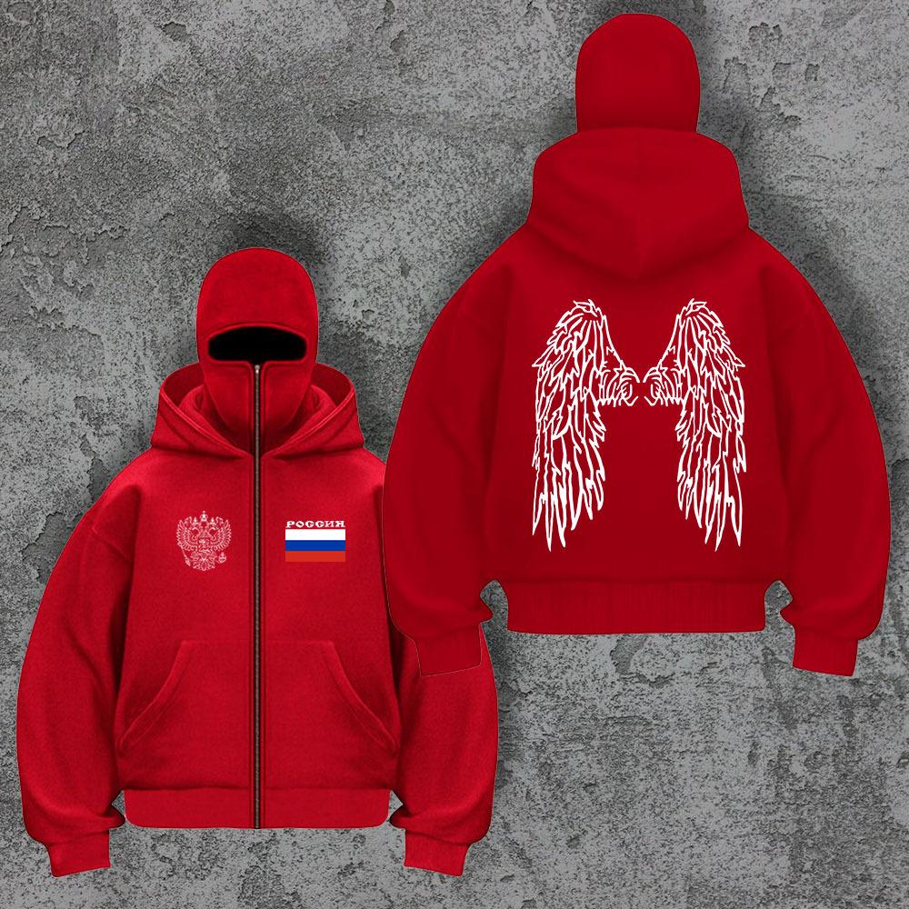 European and American Fashion Hoodies, Hoodies, Men's and Women's Tops, Trendy Long Sleeves, Autumn and Winter Men's and Women's Cardigans