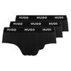 Hugo Mens Logo Stretch Briefs (Pack of 3)