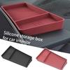 Car Dashboard Storage Mat For BMW X5 X6 X7 Navigation Screen Back Organizer Silicone Pad Interior Trim Accessory