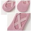 4 Paar Antislip Enkel Yoga Sokken voor Dames – Perfect voor Yoga, Pilates en Workouts