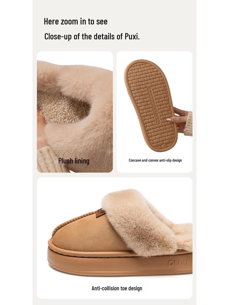 Parkwest Women's Fleece-Lined Winter Snow Boots - Heeled, Thick-Soled, Warm Cotton Shoes for Autumn/Winter