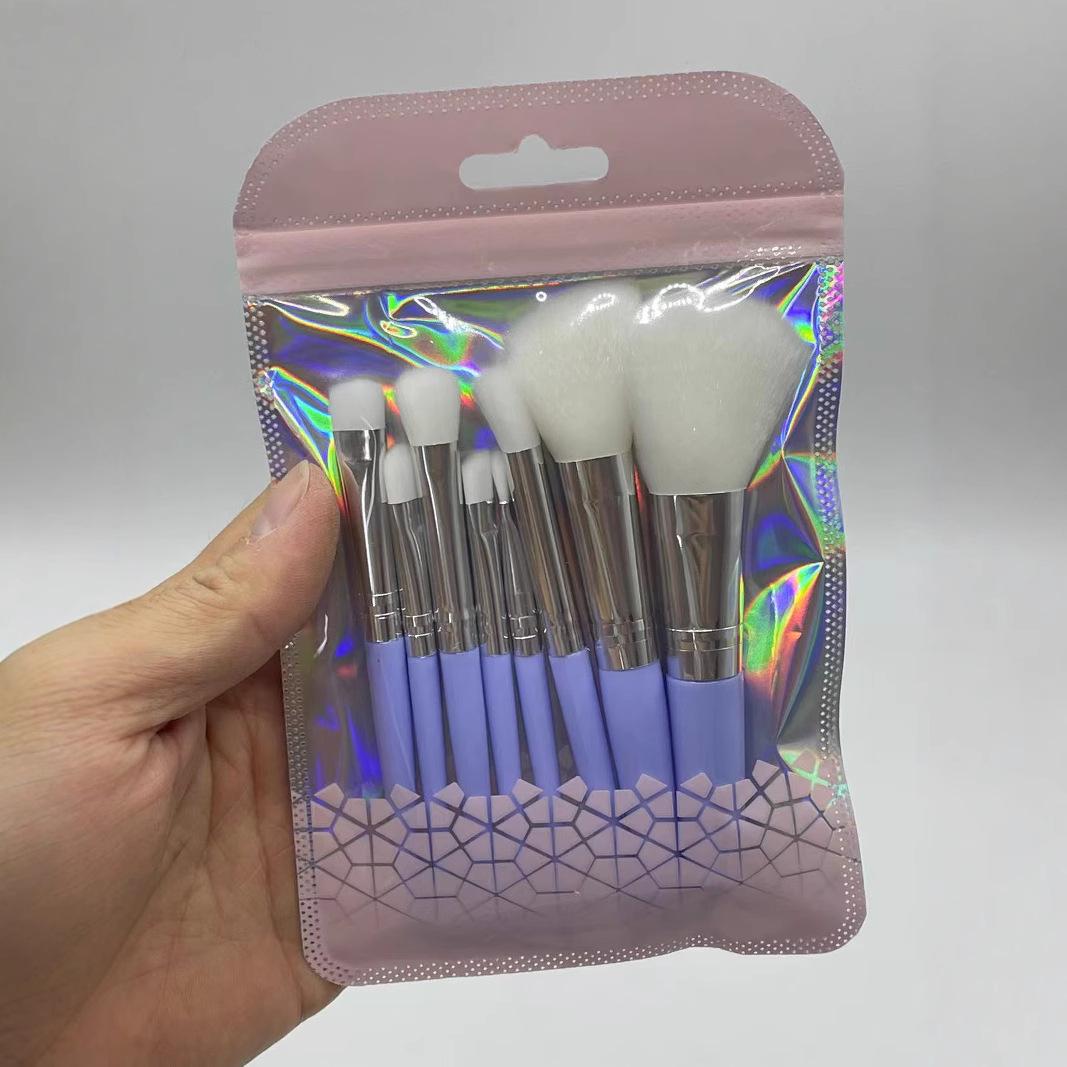 

Набор из 10 мини-кистей для макияжа Morandi, портативный, с мягким ворсом для теней - Удобен для путешествий.