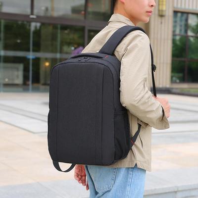 Stilvoller, einfarbiger Business-Rucksack für Herren – Elegante Pendler-Laptoptasche mit großem Fassungsvermögen