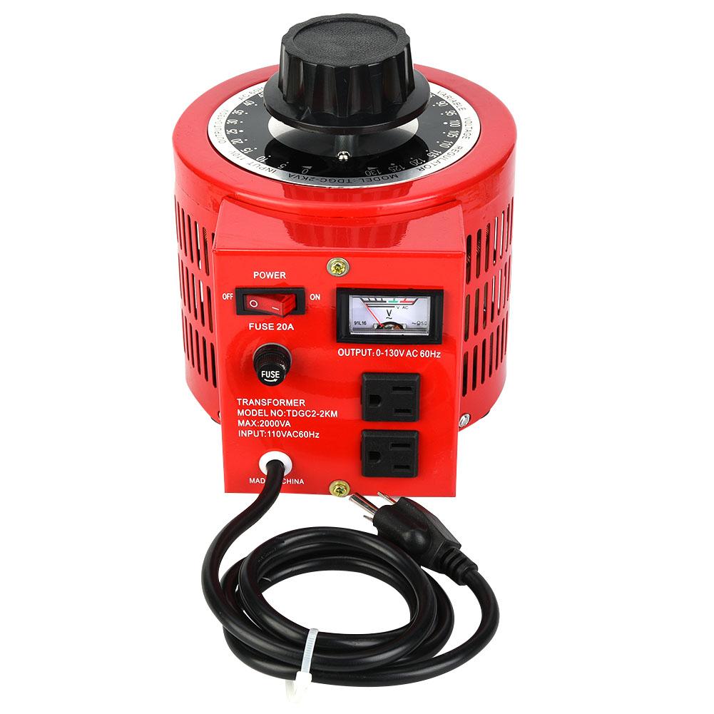 TDGC2 2KM AC Voltage Regulator Output 0  20A Single Phase   2000W