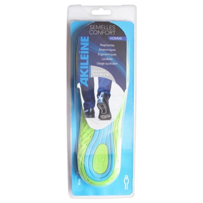 Akileïne Semelles Confort Homme