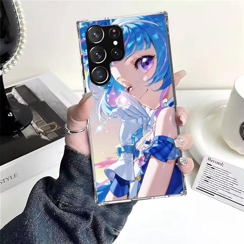 Pretty Cure Anime Soft Phone Case For Samsung Galaxy S22 S23 S24 S25 Edge S26 Ultra S20 FE S21 Plus + Fundas Coque Galaxy S20 S2