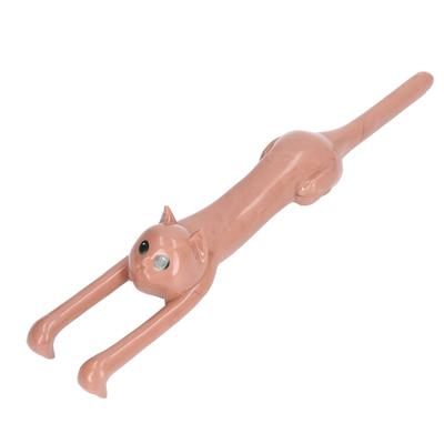 Manual Back Scratcher Cat Shaped Remove Itching Handheld Massage Tool for The Elderly