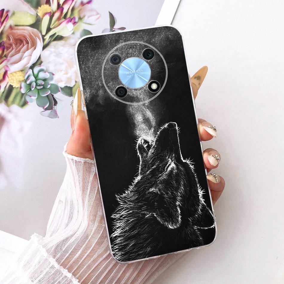 

For Huawei Nova Y90 Y91 Cool Dragon Tiger Pattern Phone Case For Huawei NovaY90 NovaY91 Soft Silicone TPU Cases Nova Y90