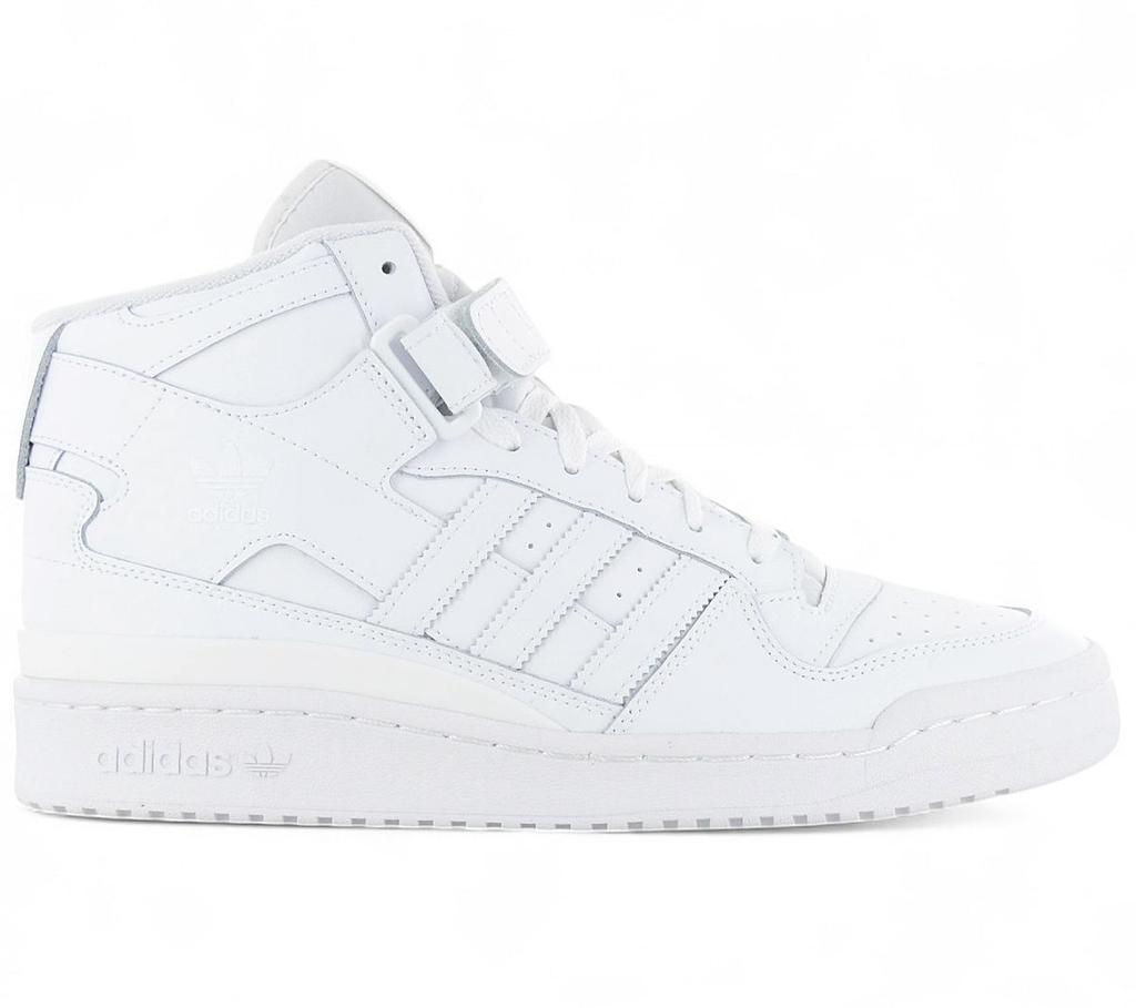 adidas Originals Forum Mid - Triple White - Herren Sneakers Schuhe Leder Weiß FY4975 ORIGINAL