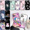 RP14 Cartoon Unicorn New High-End Shell Phone Case for Xiaomi Poco C40 C50 C51 C55 C65 C71 C75 F3 F5 F6 F7 M2 M3 Pro Ultra