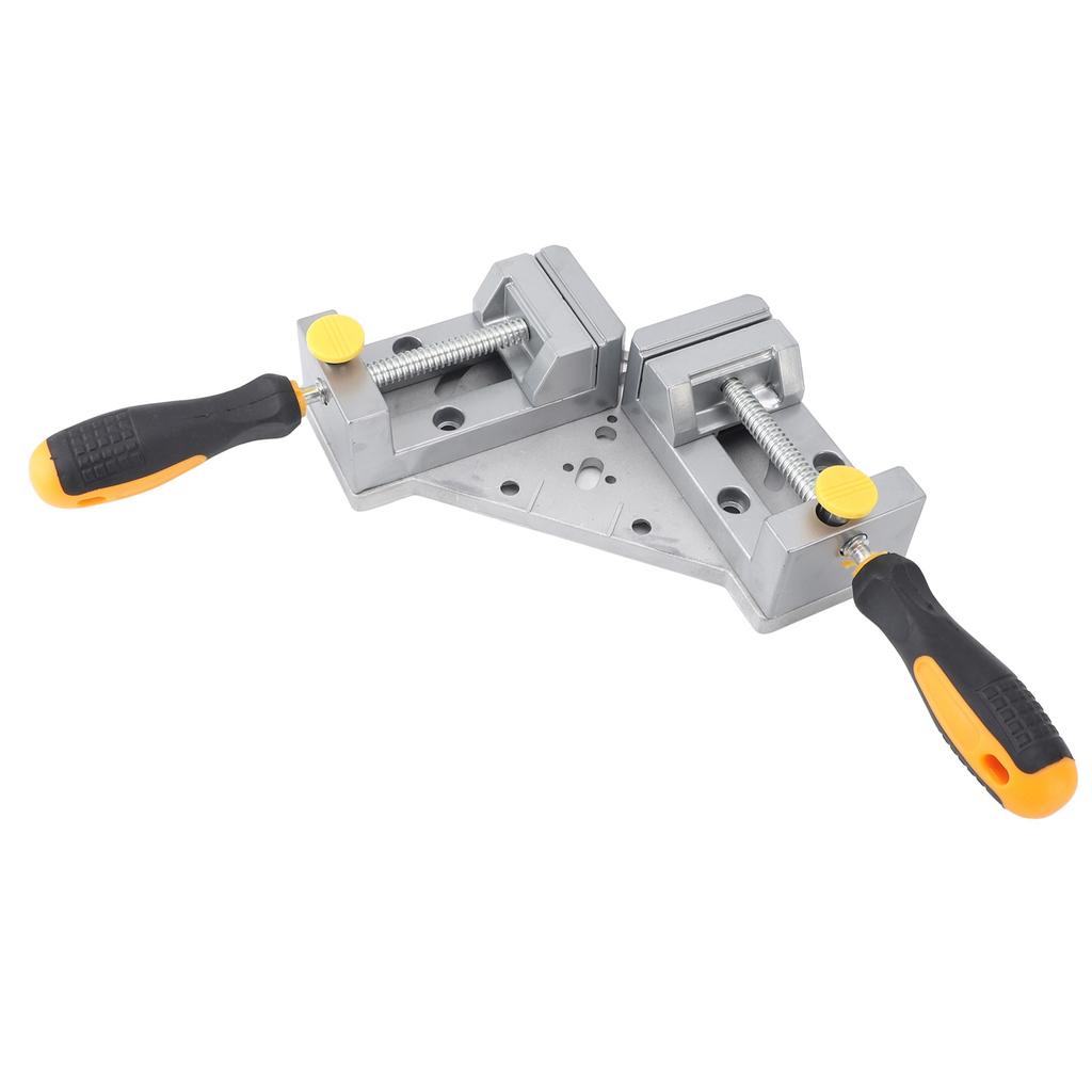 Double Handle Corner Clamp Wood 90 Degree Right Angle Quick Release Detachable Aluminum Alloy Die Casting Clamp